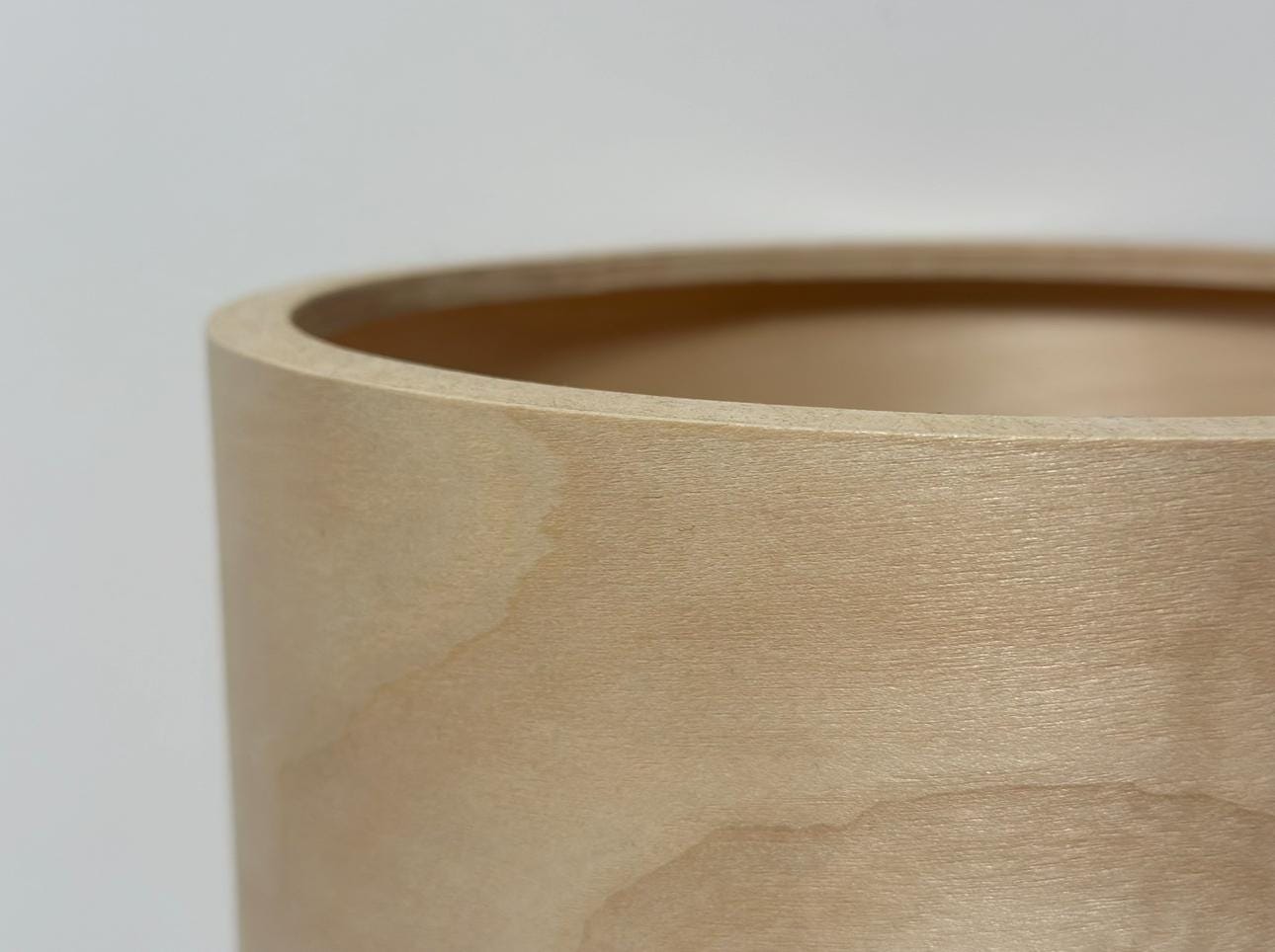 Japandi Table Lamp: Handmade Natural Wood Bedside Light