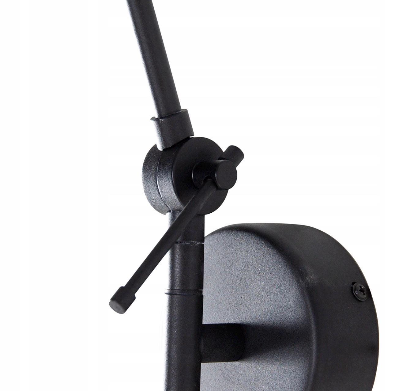 Lampa ścienna z abażur z brzozy - regulowana wysokość