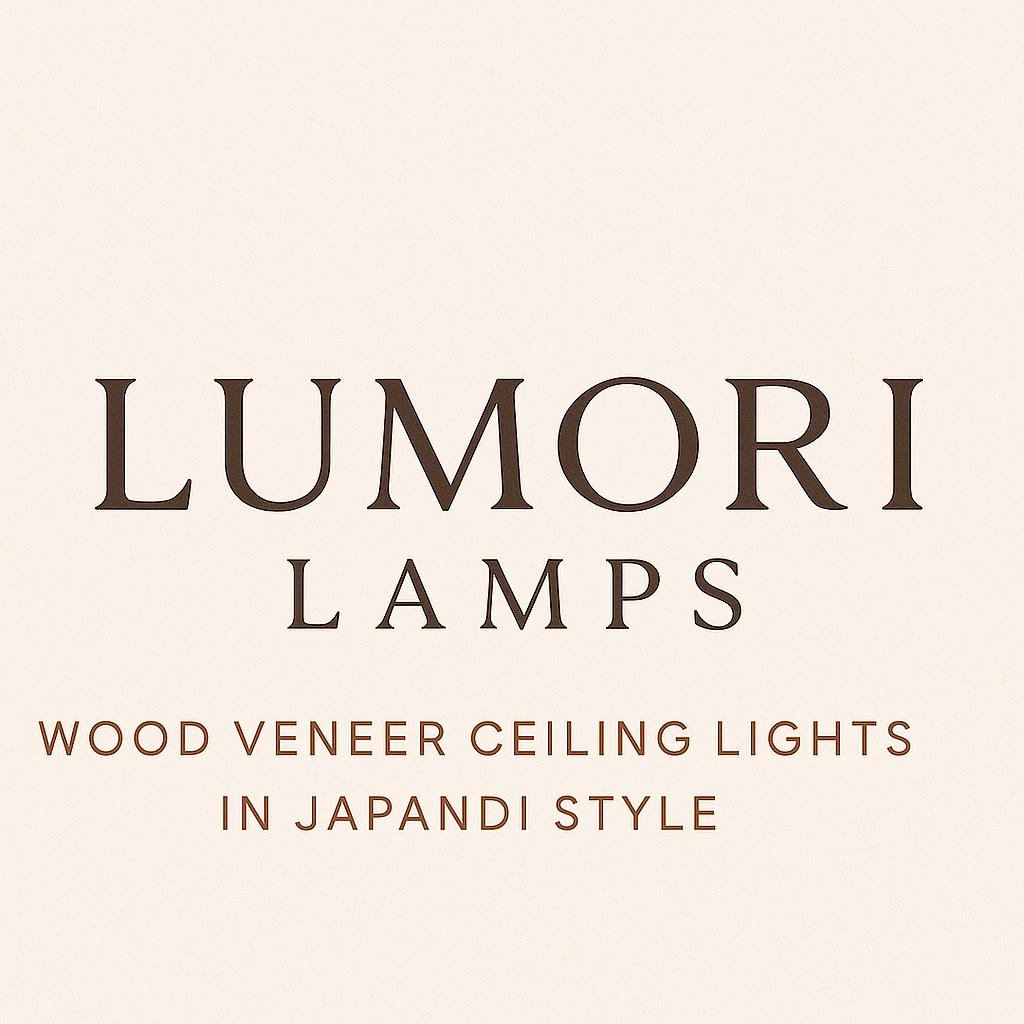 Oak Wood Pendant Light – Japandi Minimalism | Lumori Lamps